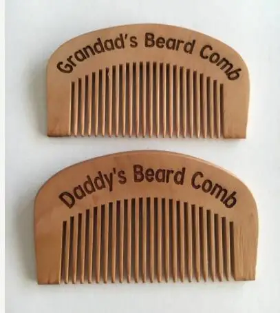 

Personalized any text wedding valentine's day beard combs, customize Engraved birthday father's day hair combs Christmas gifts