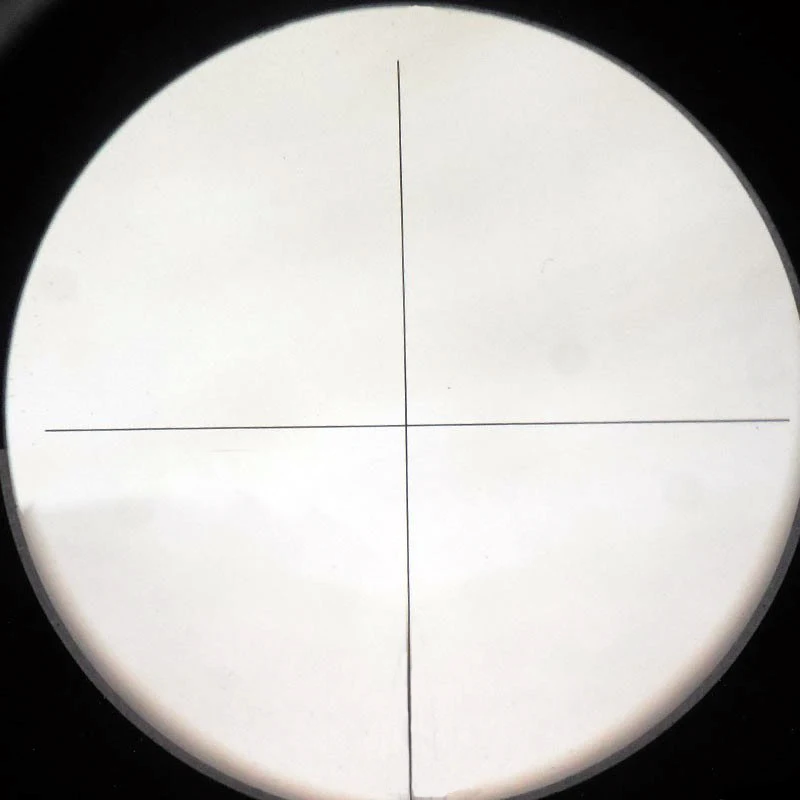 Micrometer Reticle Ocular Eyepiece Cross Calibration Slide with Horizontal and Cross Line for Microscope Telescope