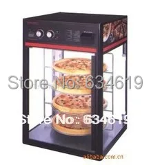 Pizza Heating Displayer, Pizza Rotating Display Showcase, Hot Pizza Warming Cabinet