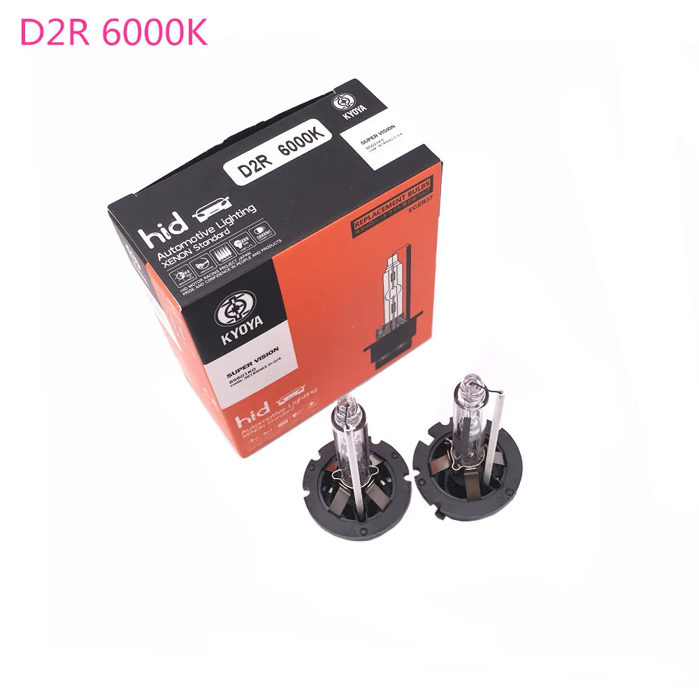 2X D2R 35W 12V Xenon bulb 4300K 6000K 8000K for Nissan X-Trail 2004 2005 2006 2007 2008 for Nissan Qashqai 2007-2015