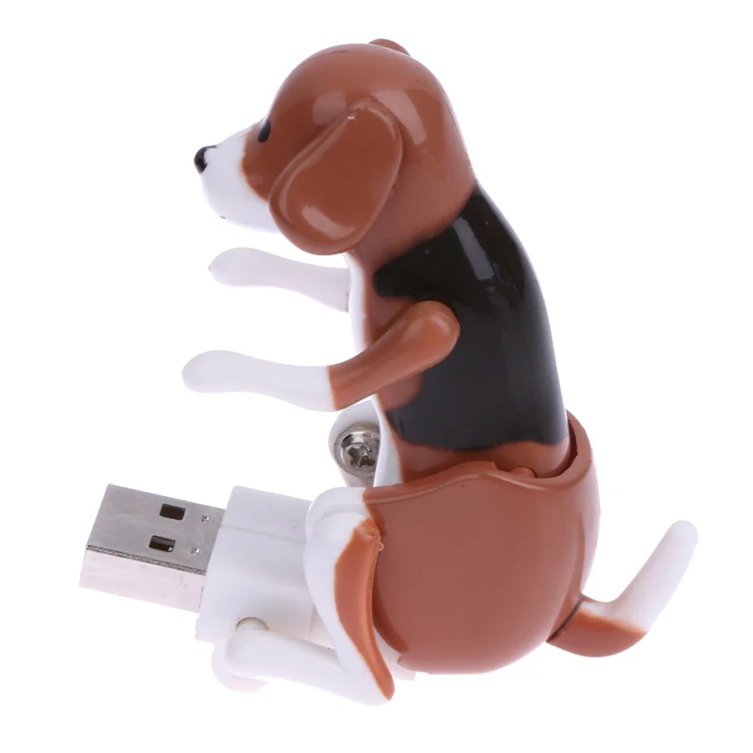 Portable Mini Cute USB 2.0 Funny Humping Spot Dog Rascal Dog Toy Relieve Pressure for Office Worker Best gift For Festival