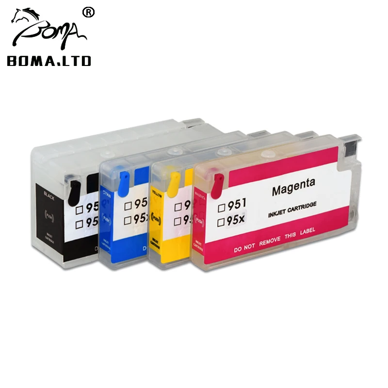 HP950 951 950XL 951XL Refillable Ink Cartridge For HP Officejet CM751 8100 8600 8610 8620 8630 Printer With ARC Chips