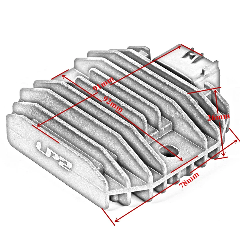 Motorcycle 12V Metal Voltage Regulator Rectifier For Yamaha YZF R6 WR250R XVS1100 XVS650 TMAX XP500 FZ6R RAPTOR 700 YFM70