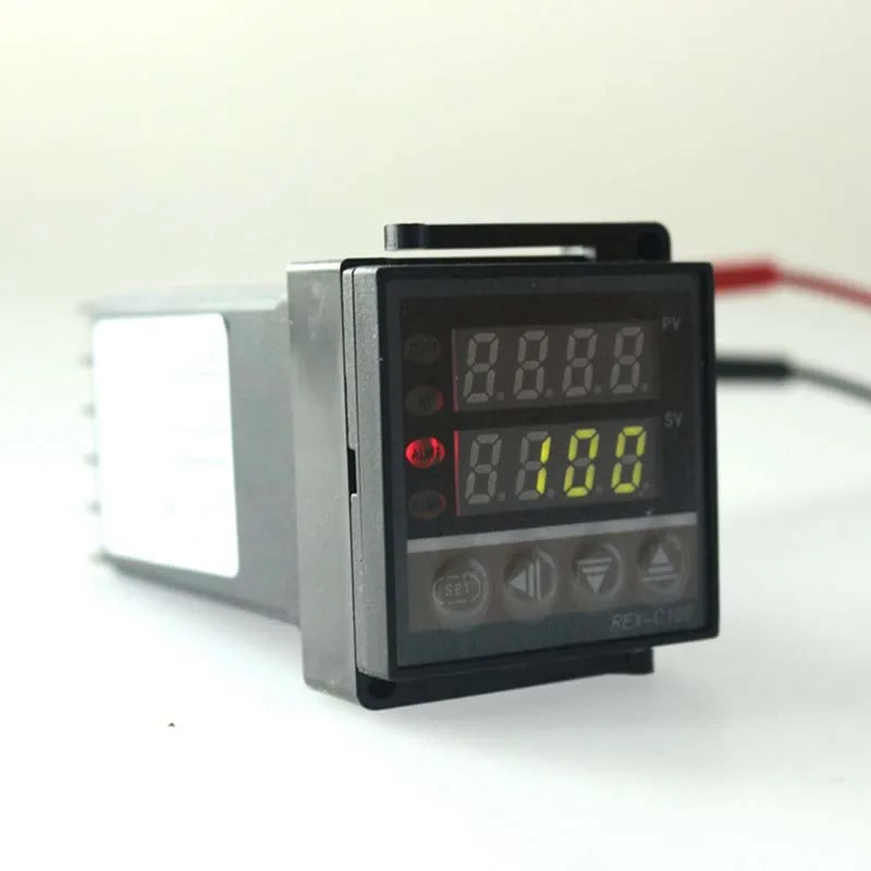 REX-C100 Digital PID Temperature Controller SSR Output  0-400C with 1m Thermocouple K SSR 40A