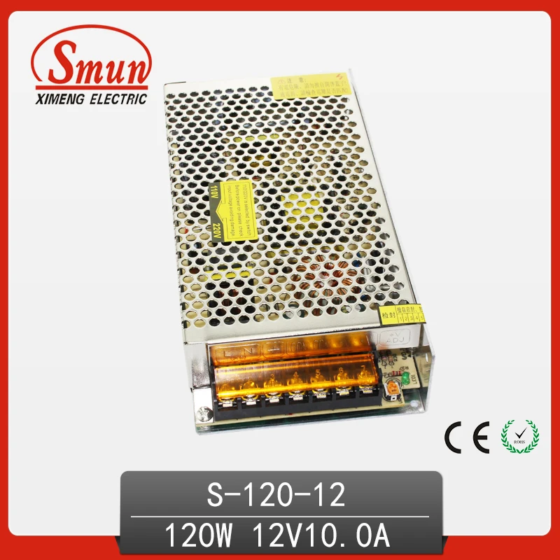 NEW S-120-12 Switch Power Supply With CE RoHS Approved 120W 12V Switching Power Supply AC-DC SMPS