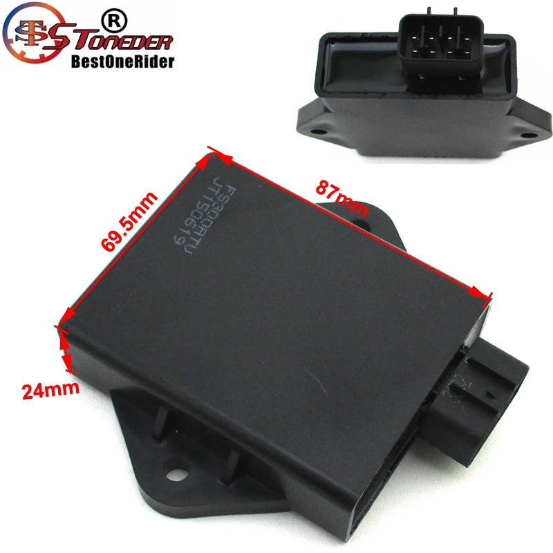 STONEDER 8 Pin DC Ignition CDI ECU REV Box For 7500RPM CDI For Linhai Diamo Turista 300cc 260cc TBX 250cc LH170MN LH170-MA