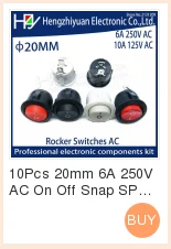 KCD4 Elektrische Schweißmaschine Schalter Schiff Typ Schalter Mit Rotem Licht 30A 250V AC Elektrische Ofen Elektrische Heizung Schalter 4PIN T8555 – Detail 7