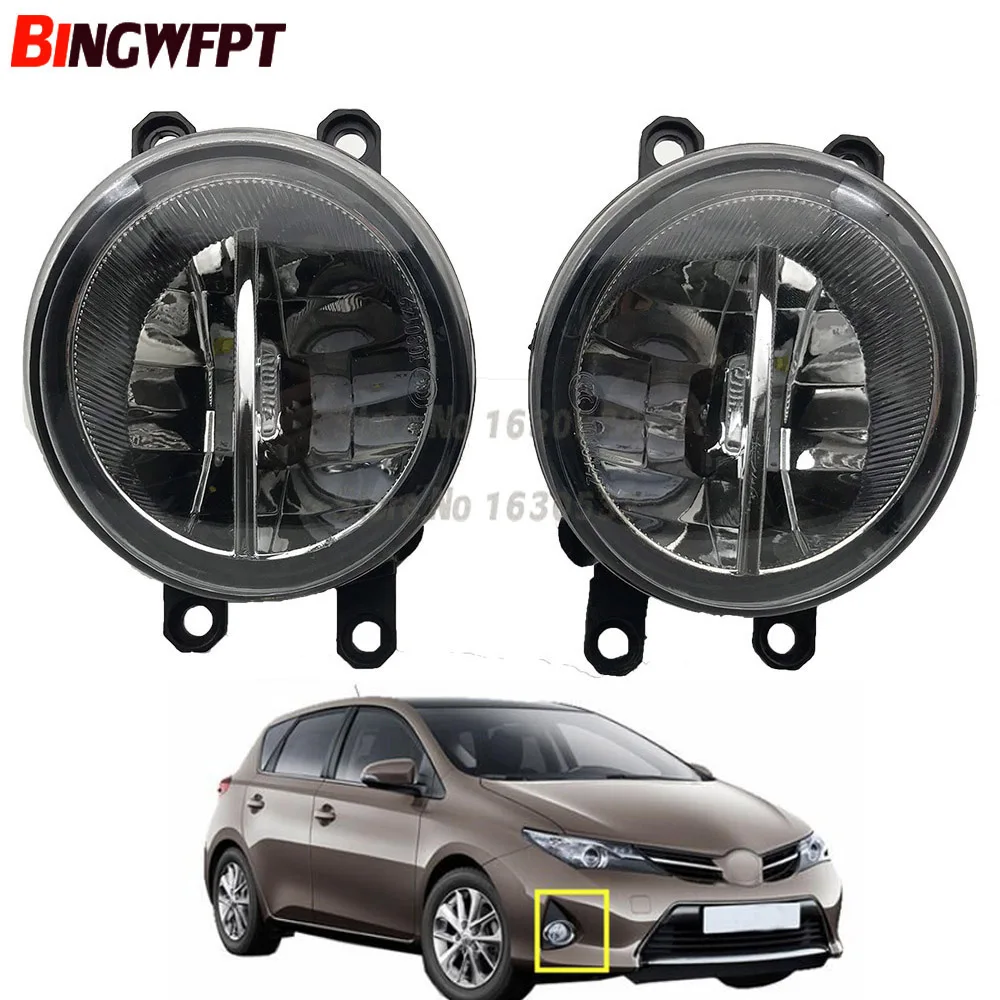 2 SZTUK Super jasnych reflektorów przeciwmgielnych LED H11 do TOYOTA Auris COROLLA Verso S AVENSIS T25 CAMRY Verso desire IST RACTIS 2003-2014