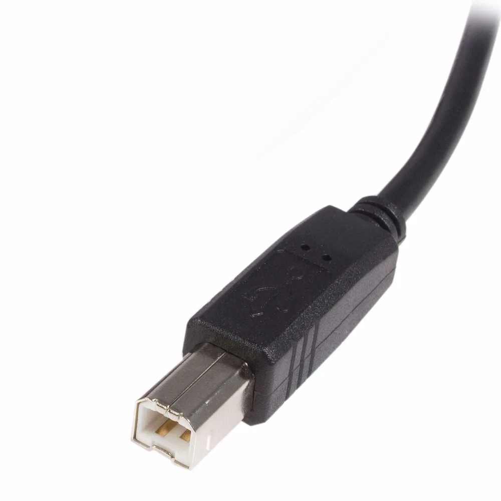 2PCS/LOT 10ft/3M Hi Speed USB 2.0 Printer Scanner Cable Type A Male to Type B Male For HP, Canon, L-exmark, E-pson, Dell