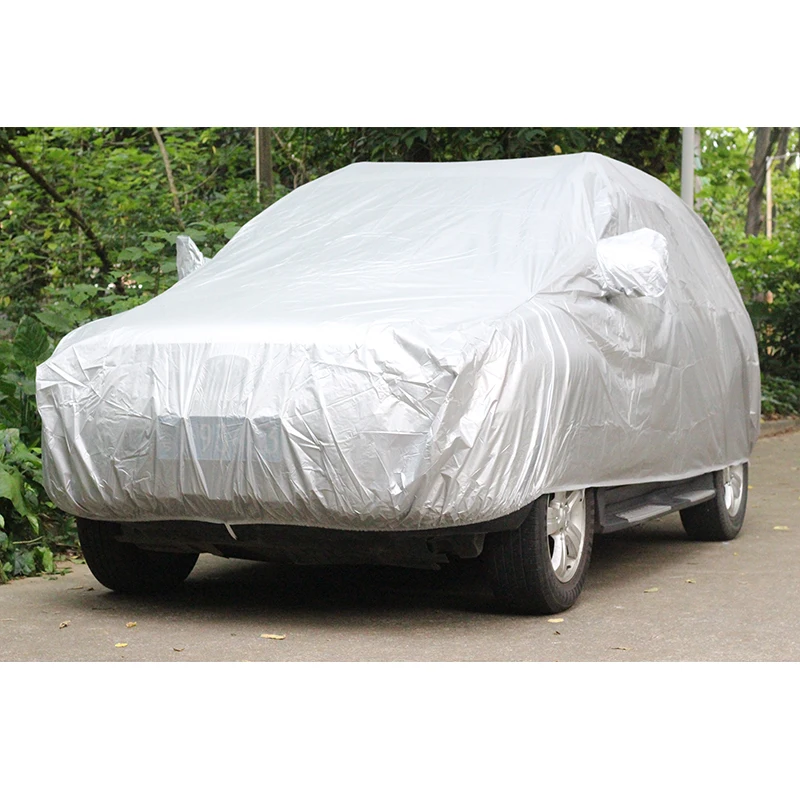 Buildreamen2 Universal Car Cover Sunshade Rain Snow Dust Frost Resistant Car-Cover UV-Anti Sun Dustproof