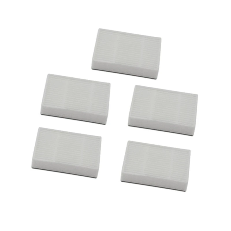 Filtro Hepa para Robot aspirador midea MR03, piezas de repuesto, accesorios, 5 unids/lote