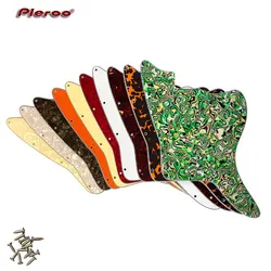 Pleroo Custom Guitar Parts - For US Jazzmaster Style Blank With Fixed Screw Holes Guitar Pickguard Replacement