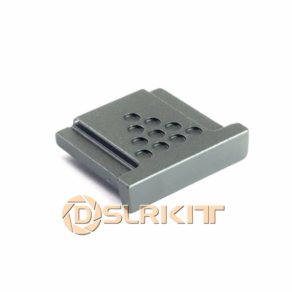 Cubierta de zapata de Metal plateado de grafito para cámara Sony A6500, A6300, A6000, A3000, A7RM2, A77M2, NEX-6