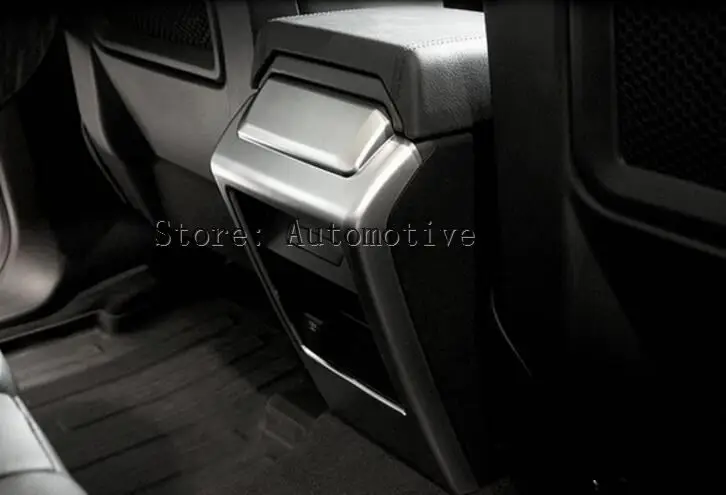 

For Land Rover Discovery Sport Inner Armrest Box Rear Panel Cover Trim 2015-2016 1pcs