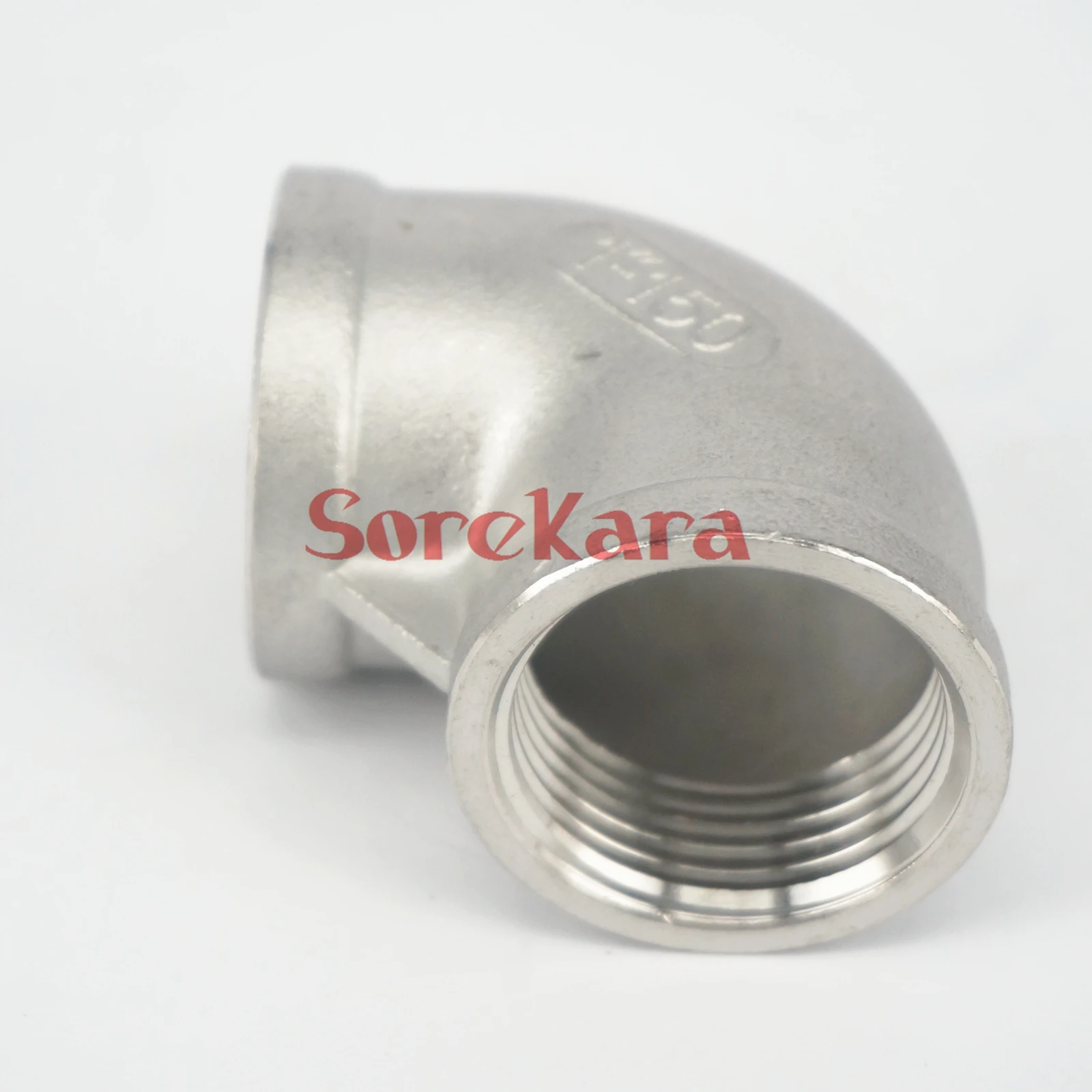 1 "BSP Innengewinde 304 Edelstahl 90 Grad Ellenbogen Rohr Fitting Anschluss wasser öl luft