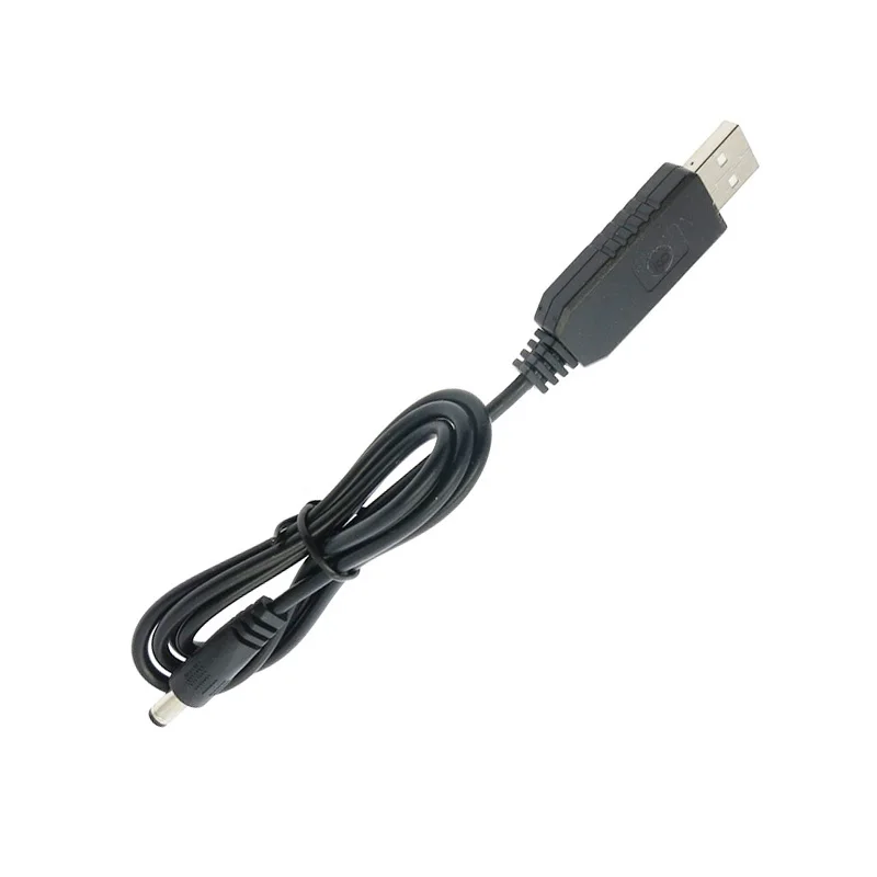 USB power boost line DC 5V to DC 5V / 9V / 12V Step UP Module USB Converter Adapter Cable 2.1x5.5mm Plug aokin