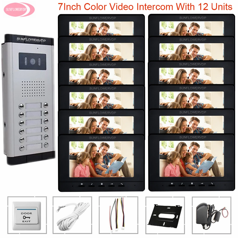 Intercoms For Private Homes Security Video Door Bell Video Door Phone Intercom System Video Intercom Monitors Home Video Phone