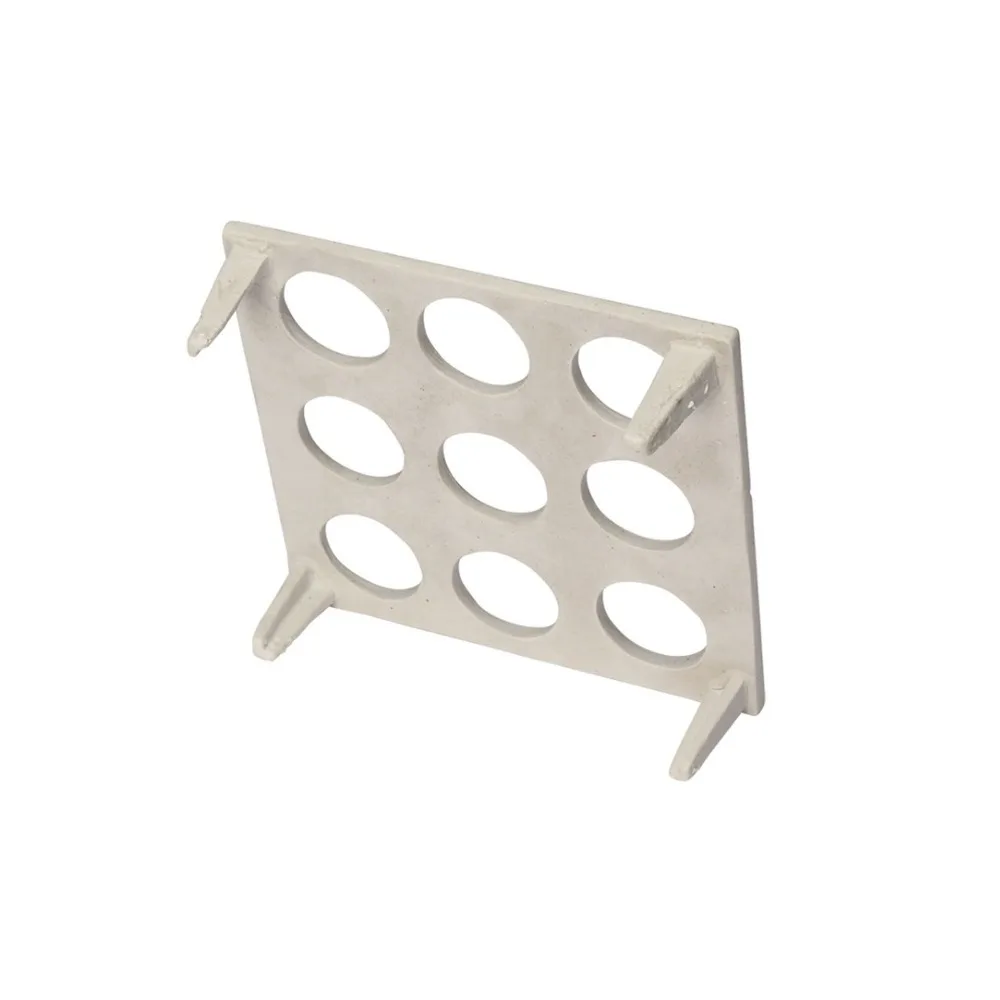 1Pc 6 Holes or 9 Holes 30mm Hole Diameter 95 Alumina Ceramics Crucible Holder Rack Labware