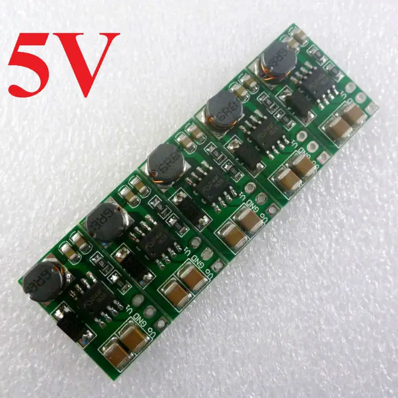 5 Pcs  DC DC 1-5V 3.3V 3.7V to 5V Boost Step up Converter Module Voltage Regulator Board