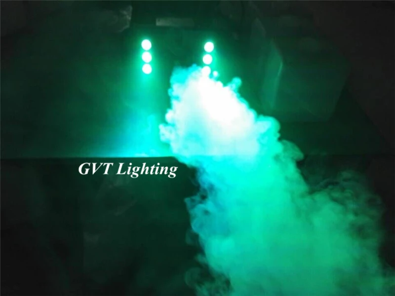 Machine à struction ée Professionnelle Chang DJ de 900W, Appareil à Brouillard avec Télécommande Sans Fil, RVB 3 en 1 pour Spectacle, ix