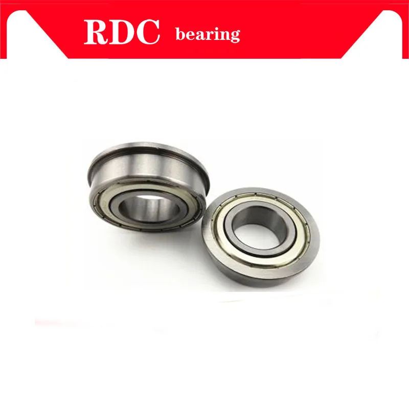 30pcs/Lot ABEC-5 MF63ZZ MF63Z MF63 ZZ  LF630ZZ F673ZZ High quality 3x6x2.5 mm 3*6*2.5 mm steel Miniature Flange Flanged Bearing