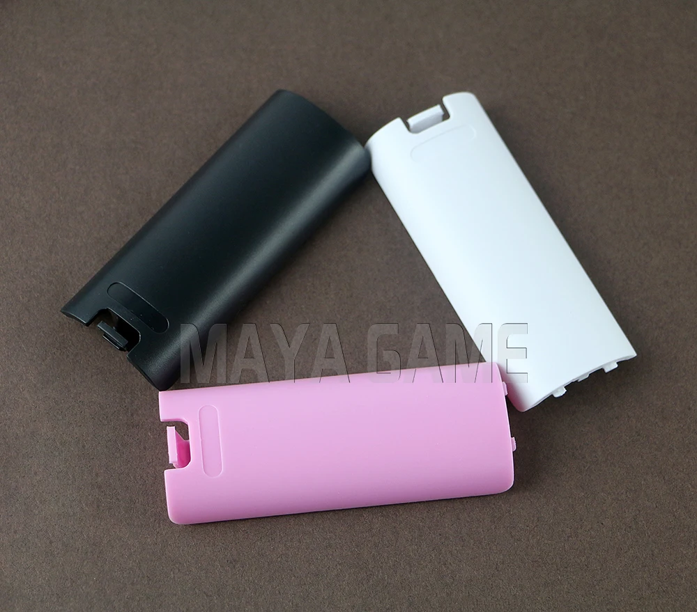 multi-Colors Wireless Battery Back Door Cover Shell For Nintendo Wii Right Controller Case Game 2pcs/lot