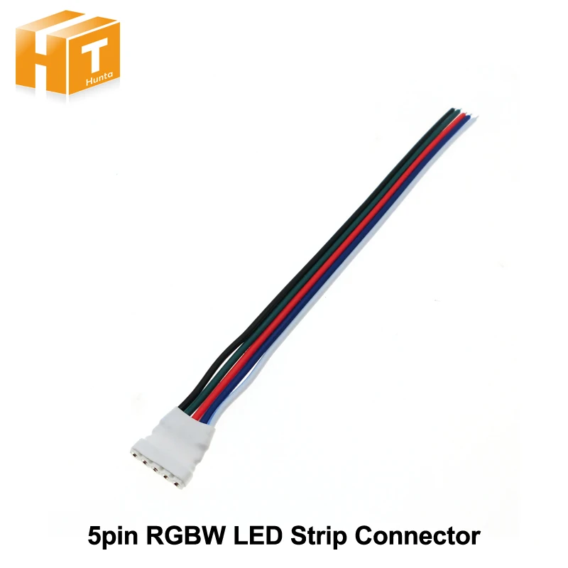 

5pin RGBW LED Strip Connector 5pcs/lot