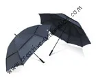 Free shipping by sea,double layers.14mm fiberglass shaft and ribs,golf umbrella,windproof,anti-static,ventilation