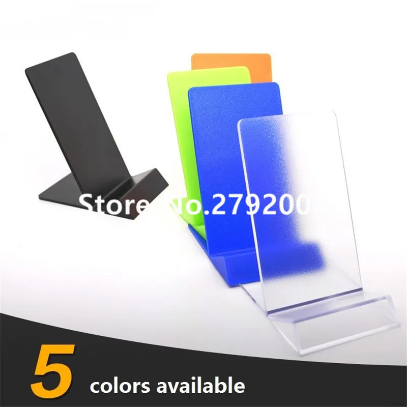 50pcs/lot Colorful acrylic mobile phone display stand