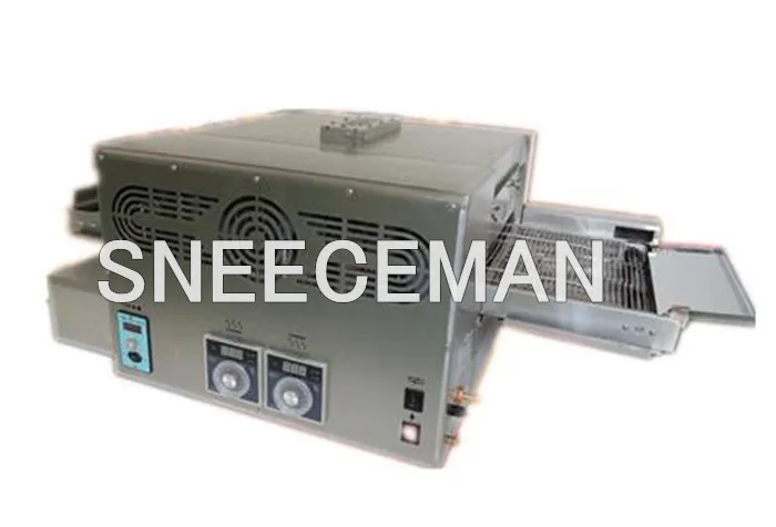 فرن بيتزا غاز تجاري للبيع فرن بيتزا ناقل مع تحكم رقمي