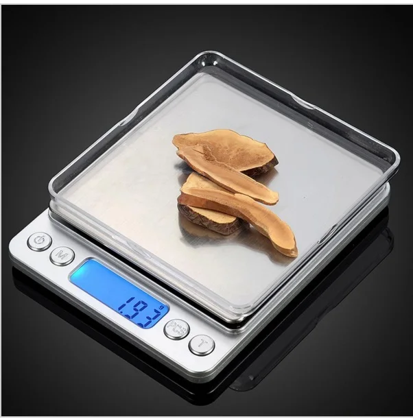 Portátil Eletrônico Digital Balanças de Pesagem, Jóias Balança, Chá Herbal, Balanço de Precisão, Qualidade, 500g, 0.01g