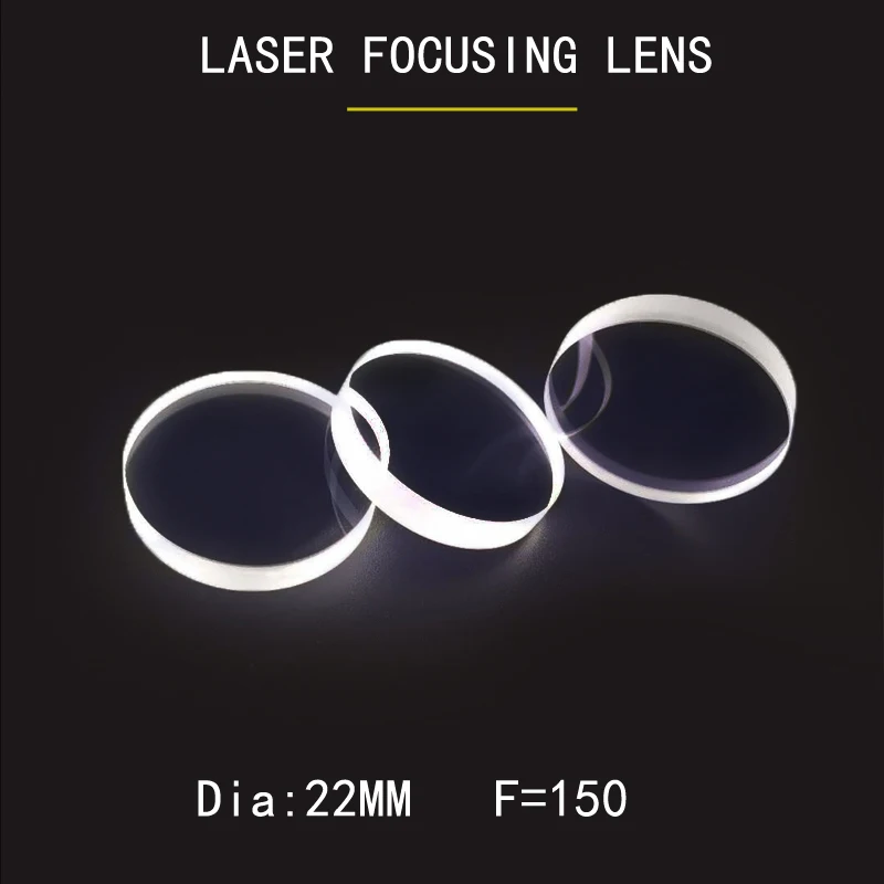 Weimeng brand Raytools Collimator Lenses/Focus Lens For Fiber Laser welding machine Dia 22mm F=150 H-K9L 1064nm AR Plano-convex