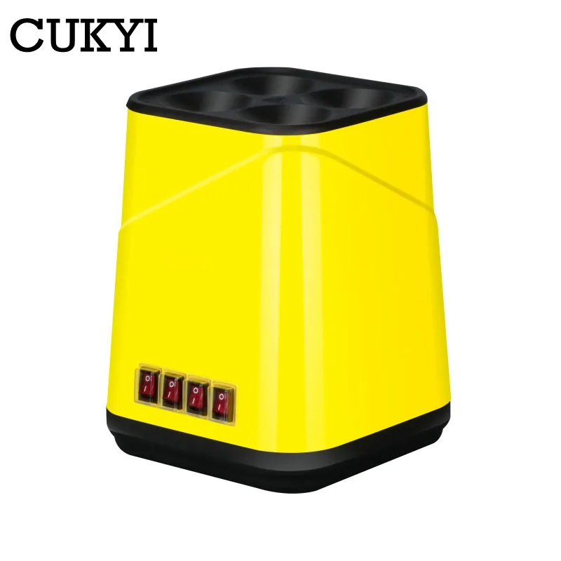 CUKYI-máquina automática para hacer rollos, herramienta de cocina antiadherente, hervidor de huevos eléctrico, tortilla, desayuno, calor por separado, 220V