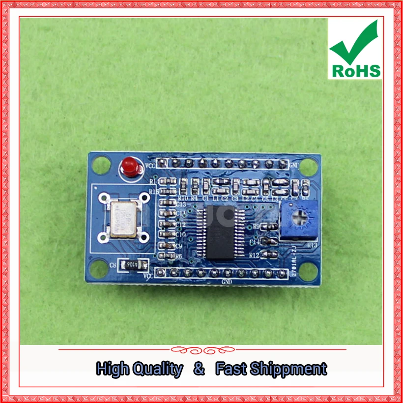 AD9850 Module DDS Signal Generator Adjustable High Frequency Sine Wave Square Wave Transmit 51 Program Board