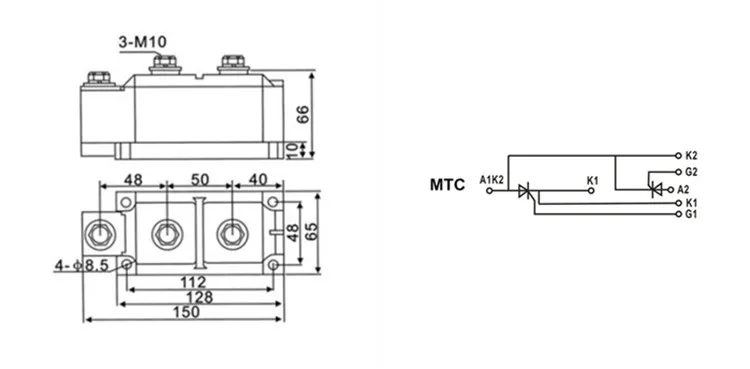 Thyristor Module MTC570A 1600V  Thyristor Module