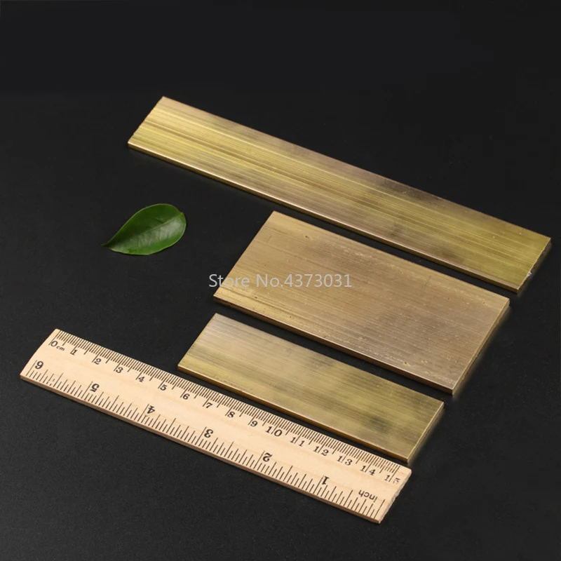1pc Brass Copper Plate Sheet DIY Laser Cutting CNC Frame Model Mould material DIY Handmade material