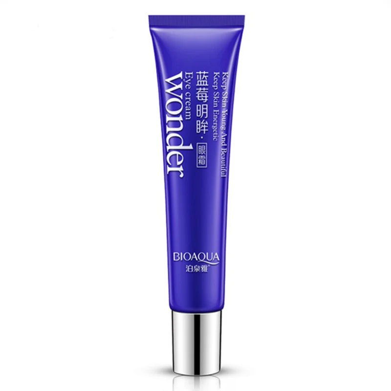 BIOAQUA Blueberry Eye Cream Brighten Eyes Firming Eye Creams Anti Dark Circle Puffiness Moisturizing Eyes Skin Care 20g