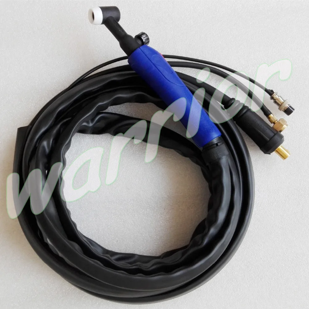 150Amp Seperated WP-17FV Flexible Valve Tig Welding Torch Euro Style Torch Head 12 Feet 4 Meters