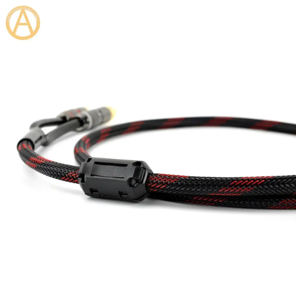 HIFI 3.5mm To RCA Stereo Audio Cable L Angle Headphone Jack To RCA  Interconnect Cable For Mobile Phone Tablet Car PC