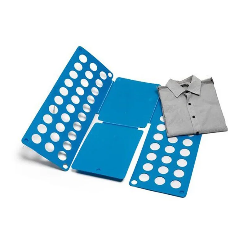 40pcs/lot Clothes Folding Board Magic Fast Speed Folder Multi Functional Shirts Folding Board for Kids Children Garment ZA1307