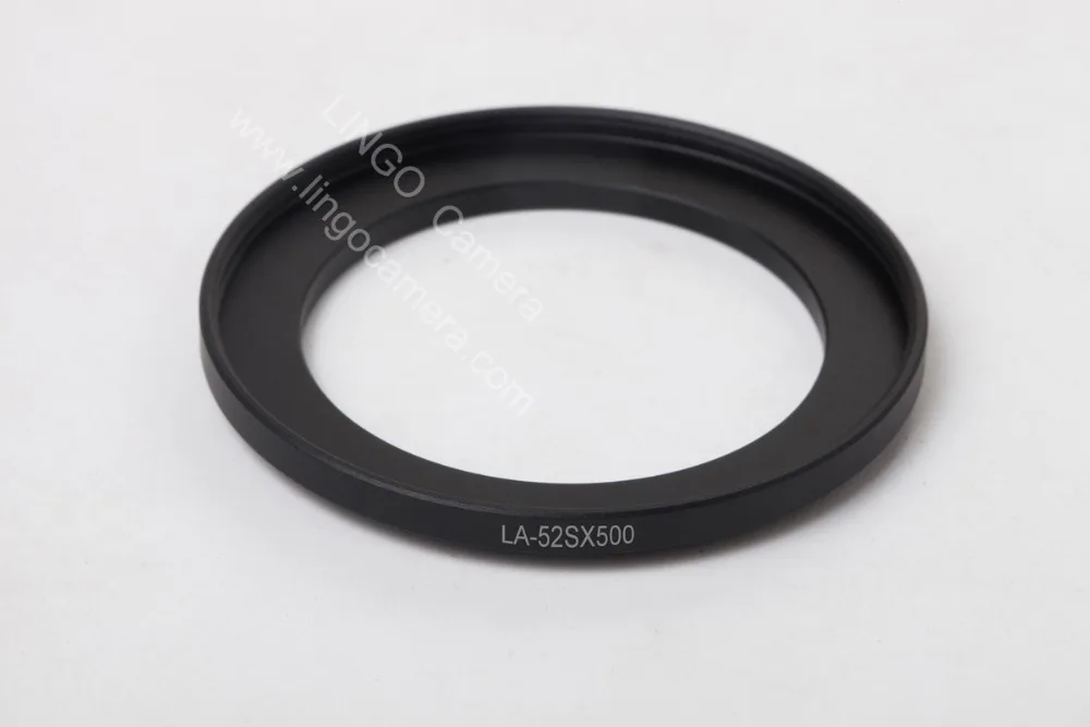 LL1607 LA-52SX500 52mm UV CPL ND Filter Thread Lens Adapter Ring For Canon SX500 IS