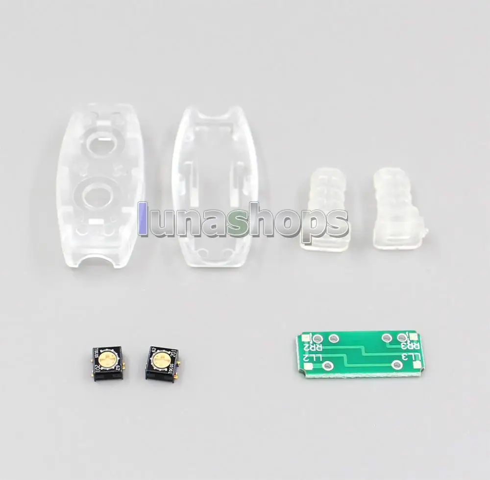 LN005534 Ultrahard Polycarbonate Frequency Bass Adjuster Adapter For JH AUDIO JH24 Roxanne Layla Angie Earphone pin Cable