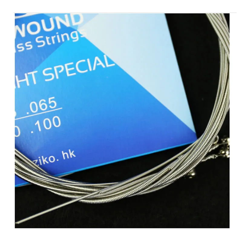 ZIKO Electric Bass Strings DN 045 Steel Core Nickel-plated Winding Suitable for 4 / 5 / 6-string Bass Guitar Accessories