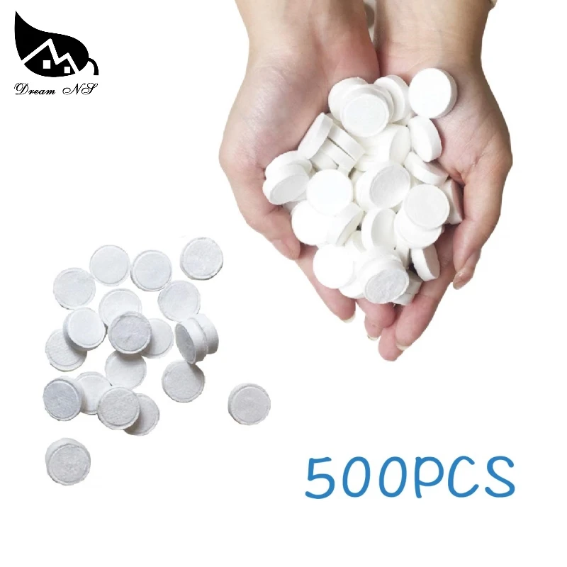 Dream NS White Compressed Towels Coin Camping BBQ Fishing Fitness Sport Travel Wipes Toilet Paper Tablets for Home 500pcs