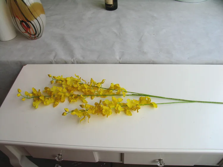 [Angebote] hohe niederlassungen simulation gelb Oncidium orchidee blume dance