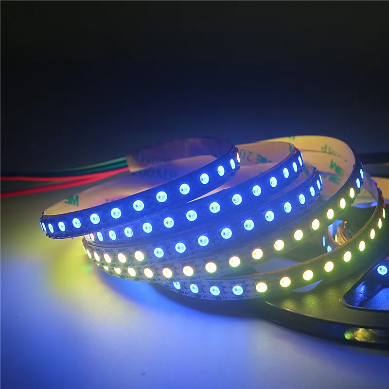 Programmable Individual Addressable LED Pixel Strip 4mm 5mm narrow width WS2812B WS2812 3535 5050 RGB LED Chasing Digital lamp
