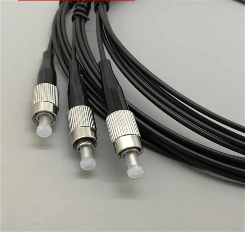 ELINK Industrial Control Servo Medical Jumper, POF Patchcords, Metal Core, FC-FC, Simplex, Free Shipping, 1.0mm, 2Pcs