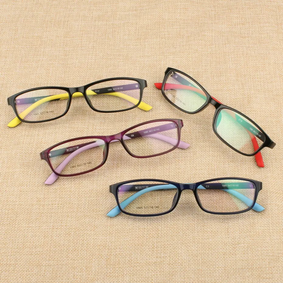 Hotsale optical superlight TR90 spectacle progressive multifocal Photochromic Anti Blue Clear Lens Prescription eyeglasses #1065