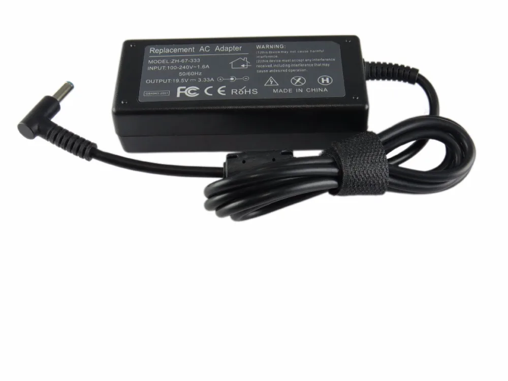 

19.5V 3.33A Laptop AC Power Adapter Charger For HP Envy PPP009C 15-j009WM 14-k001XX 14-k00TX 14-k002TX 14-k005TX 14-k010US