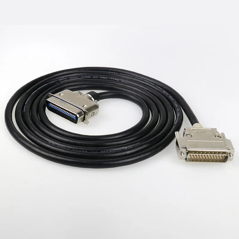 Cable de impresora paralelo DB25, Cable de cobre puro de 1m, 1,5 m, 2m, 3m, 5m, 8m, 10m, Pin a CN36 Pin, Cable de fecha DB 25 P a CN 36 P